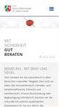 Mobile Screenshot of notare-bm.de